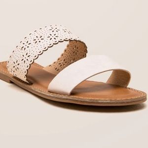 Xoxo double band sandals from Francesca’s